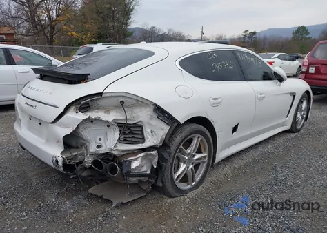 2012 Porsche Panamera Hybrid S из США, поврежденный, VIN WP0AD2A77CL045343